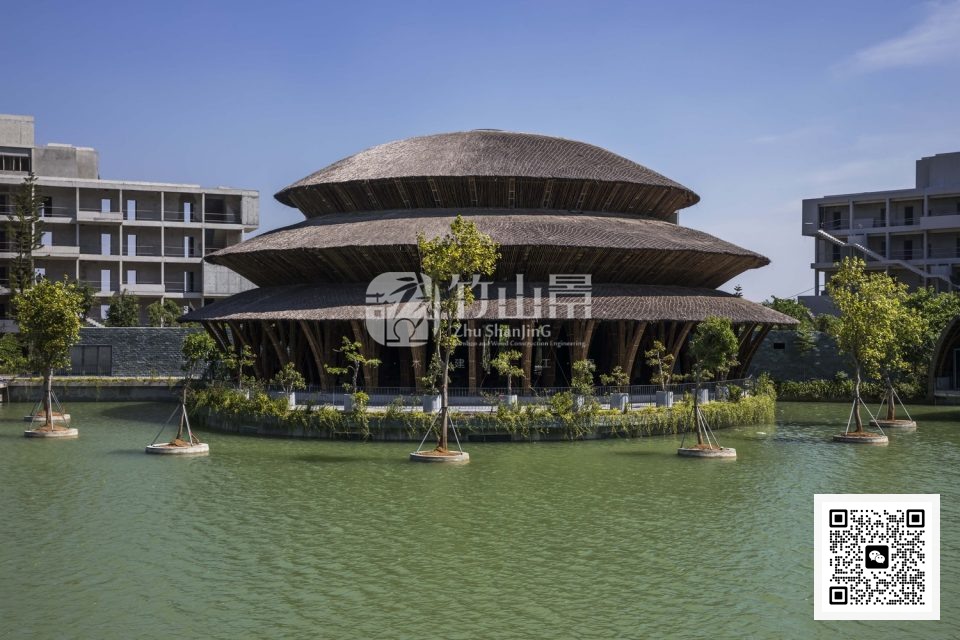 五、Vedana 竹穹顶餐厅：酒店空间里的生态建筑记忆点